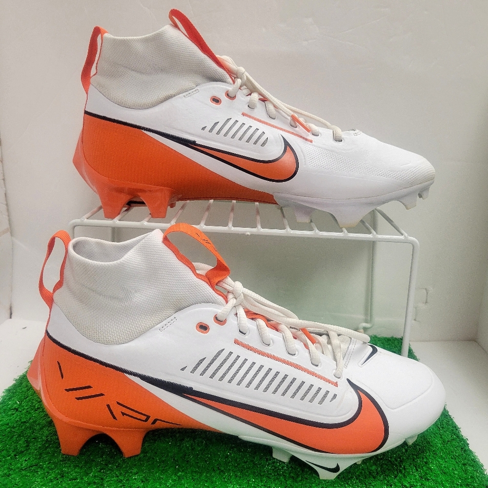 Nike Vapor Edge Pro 360 2 TB Football Cleats Sz 10 Orange FQ4044-100 Wrn 2xs